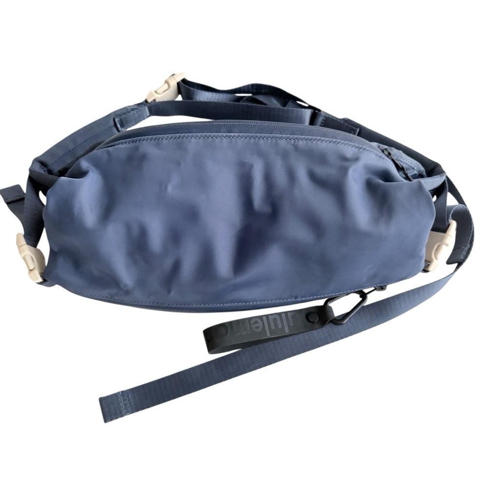 Lululemon Ahletica Slate Blue Unisex All hours Belt Bag Sz Small - Picture 10 of 13